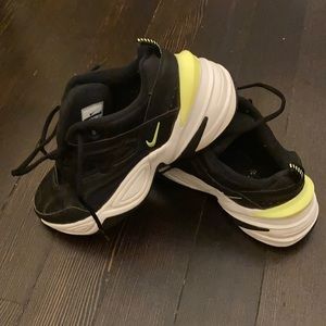 Neon Yellow and Black Nike Teknos